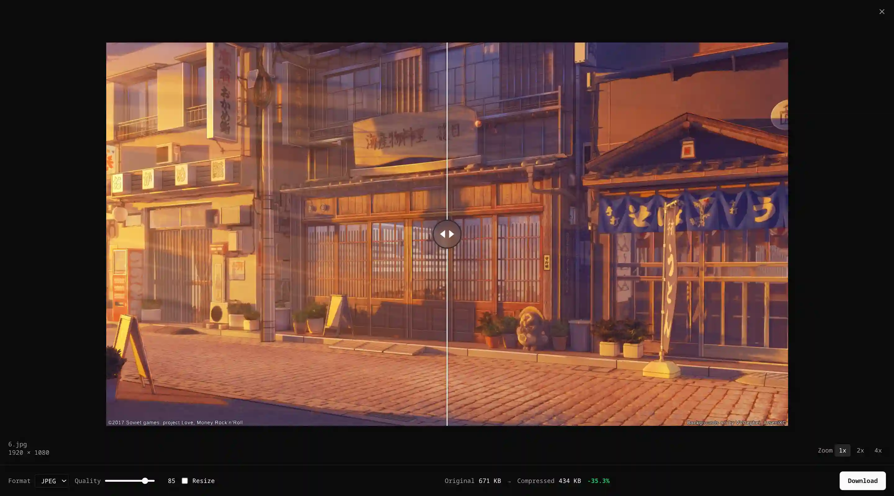 Image Compressor preview